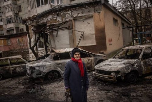 Cherson im Artillerie­terror Russlands: „Ich bete jede Nacht, dass wir überleben“