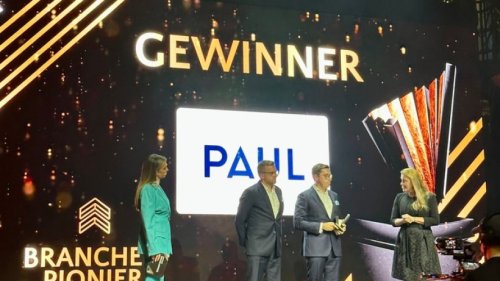 PAUL Tech AG gewinnt Deutschen Immobilienpreis in der Kategorie Branchen Pionier