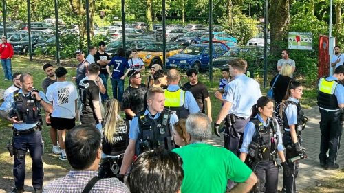 Prügelei beim Fußballspiel: Polizei-Großaufgebot in Marxloh