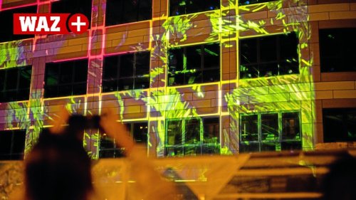 Essen Light Festival mit Lichtkunst in Kirchen und Nachtclub