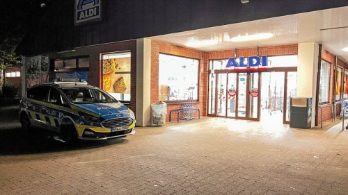 Aldi in Essen mit Schusswaffe überfallen – Täter flüchtig