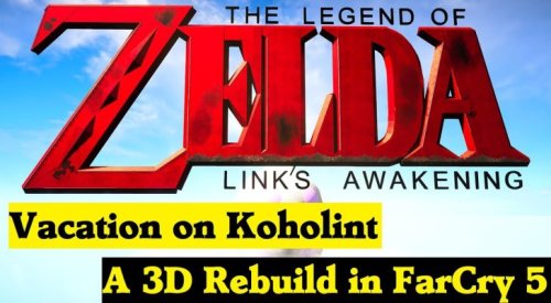 The Legend of Zelda: Link’s Awakening Recreation in Far Cry 5 is Brilliant