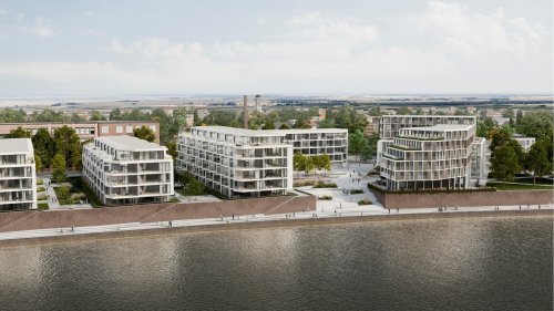 Krefelder Bauvorhaben "Rheinblick" - Neue Wohnungen für Uerdingen
