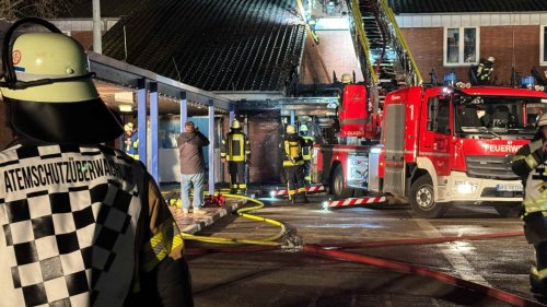 Rheinberg: Brand auf Schulgelände
