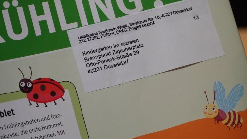 Aufregung in Düsseldorf - Unfallversicherung adressiert Post an "Zigeunerplatz"