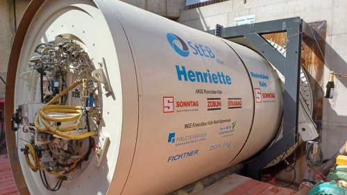 Unter dem Rhein: Neue riesige Abwasserrohre für Köln