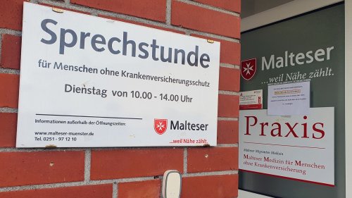 Krank, aber nicht versichert - Malteser helfen in Münster
