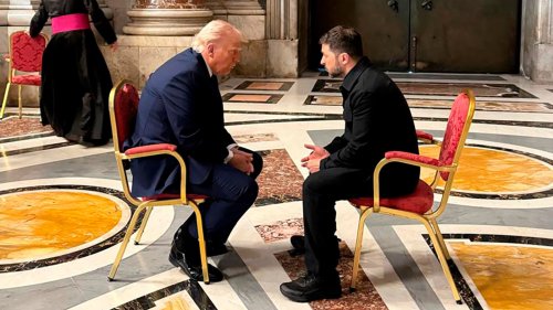 Trump trifft Selenskyj in Rom: Sieg für die Beerdigungs-Diplomatie?