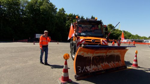 Team aus Unna gewinnt bei der NRW-Schneepflugmeisterschaft