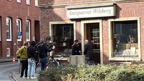Dreharbeiten für Neue Wilsberg-Folgen in Münster