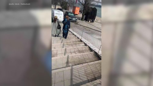 "Weil die Treppe ist nicht genormt!": Der Hype um ein Tiktok-Video