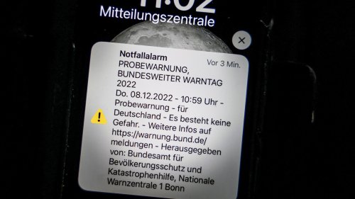 Warnsystem Cell Broadcast: 39 Gefahrenhinweise in NRW versendet