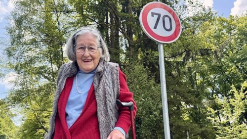 Schluss mit Raserei: 92-Jährige kämpft erfolgreich für Tempolimit