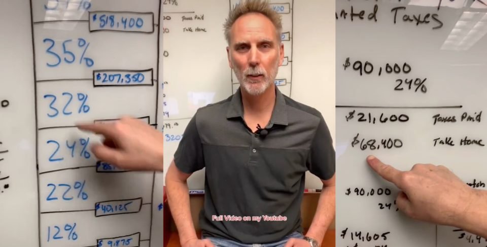 TikToker Explains How Tax Brackets Actually Work In Under One-Minute
