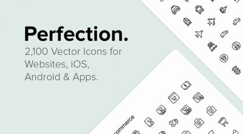 Download 2,100 Pixel Perfect Vector Icons