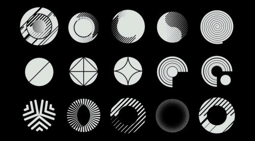 100 Geometric Vector Shapes
