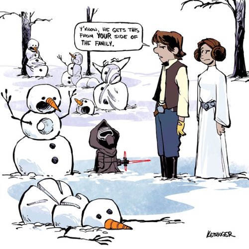 Star Wars meets Calvin and Hobbes – Brian Kesinger