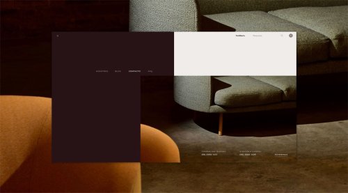 Web Design by Daria Po for Furniture Online Shop Diverso