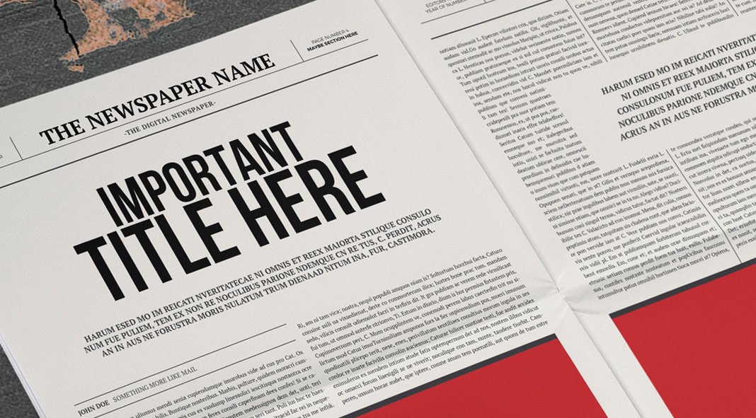 Classy Newspaper Template for Adobe InDesign