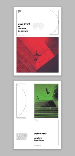 Download These Minimalist Poster Layouts