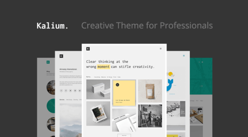 Kalium Creative WordPress Theme