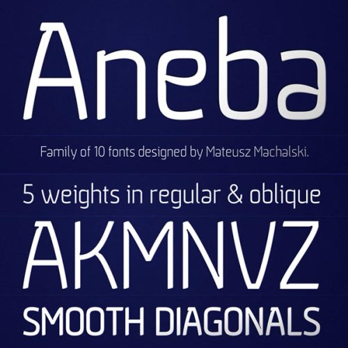 Aneba Font Family for only $7!