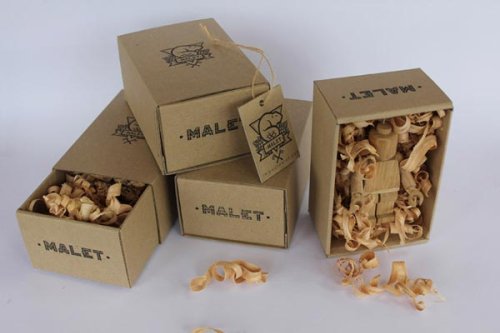 Handmade Lego Inspired Wooden Art Toys by Thibaut Malet