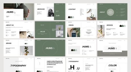 A Modern & Minimalist Brand Guidelines Template for Adobe InDesign