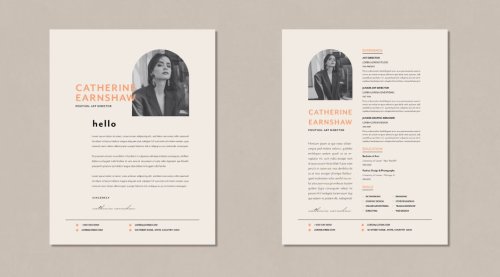 A Stylish Resume & Cover Letter Template