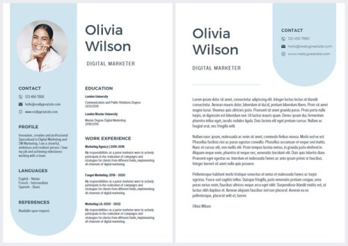 The Perfect Resume: How To Write It Online Using Free Canva Templates