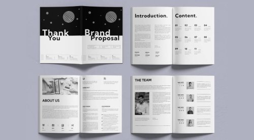 Craft a Captivating Brand Proposal with a Stunning Layout
