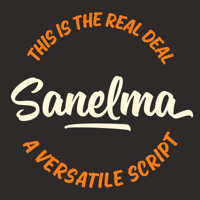 Sanelma - Brush Script Typeface