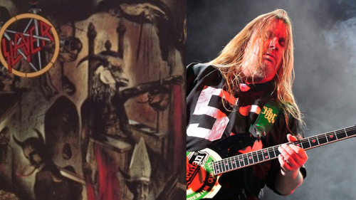Widow Of Slayer Guitarist Jeff Hanneman Shares Original Artwork Prototype Of Reign in Blood Cover