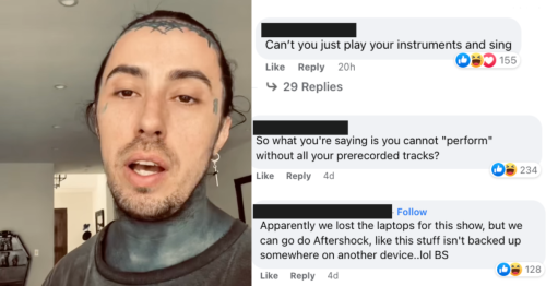 Fans Blast Falling In Reverse For Cancelling Show Over 'Missing Laptops'
