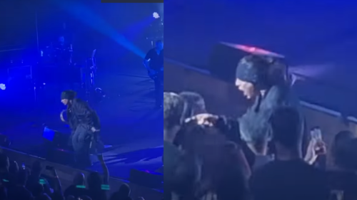 'That's what the pig does!': The Cult Vocalist Jumps Into Live Crowd To Stop Audience Member From Choking Someone