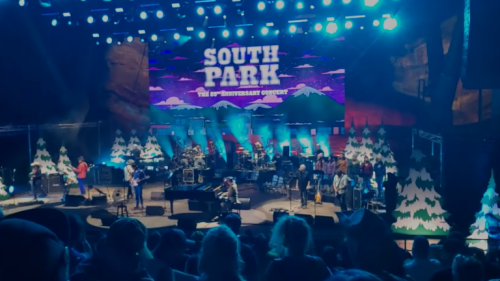 Watch: South Park Creators Perform ‘America F**k Yeah’ With Primus + Huge 16-Piece Band!