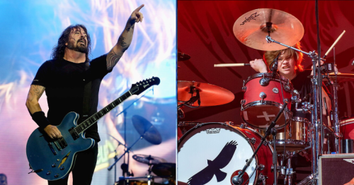 Taylor Hawkins’ Son Sits In With Foo Fighters At Boston Calling Concert