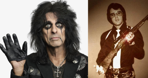 Alice Cooper's First Hang with Elvis Involved a Porn Star and Lots of Loaded Guns