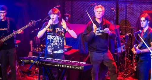 Watch: Will Ferrell Rocks Out With Cowbell Onstage Alongside His Son’s Band