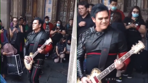 Watch: Rammstein Guitarist Richard Kruspe Performs ‘Du Hast’ In A Public Space While In Mexico City
