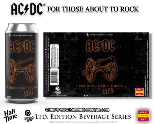 Check Out The New AC/DC Beer ‘AC/DC For Those About To Rock Ale’