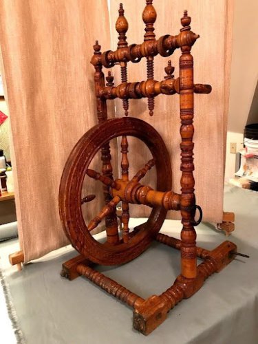 Fancy: A Spinning Wheel Makeover