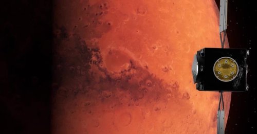 Auf dem Weg zum Doppel-Asteroiden: ESA schießt Bilder vom Mars und seinem Mond
