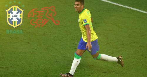 Auch ohne Neymar: Casemiro schießt Brasilien ins Achtelfinale