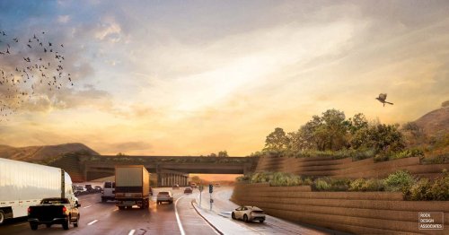 Construction underway for world's largest wildlife crossing, 30 years in the making