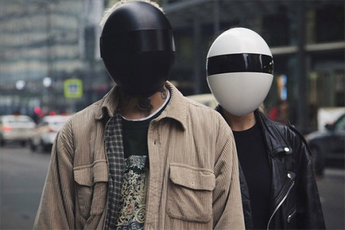 Blanc Daft Punk Facemask | Infinity Masculine