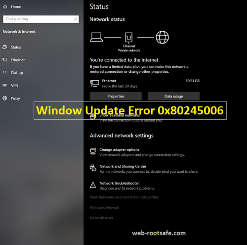 How To Fix Window Update Error 0x80245006 in Window 10 with Webroot? - www.webroot-safe.com blogs