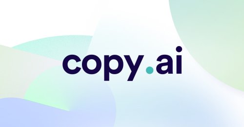 Copy.ai: Write better marketing copy and content with AI