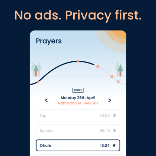 Pillars | Ad-Free & Privacy-Driven Muslim Prayer App