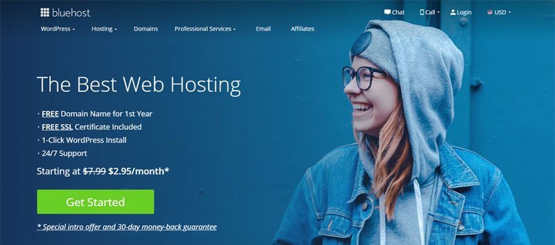 Bluehost Review 2020 : Honest Review with All Pros and Cons cover image